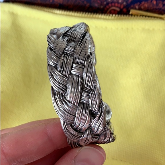 STUNNING AURELIE BIDERMANN BRAIDED CUFF - Picture 2 of 5